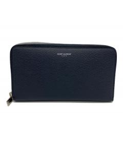 中古・古着通販】PRADA (プラダ) 長財布 サフィアーノ ブルー