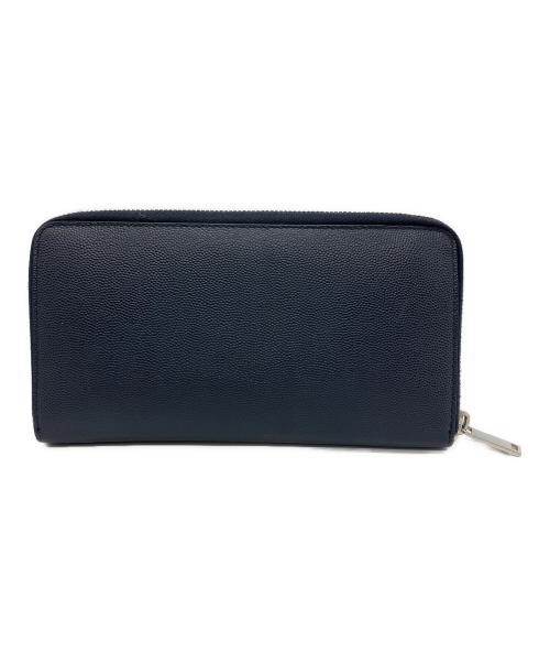 Saint Laurent Paris（サンローランパリ）Saint Laurent Paris (サンローランパリ) 長財布 ネイビーの古着・服飾アイテム