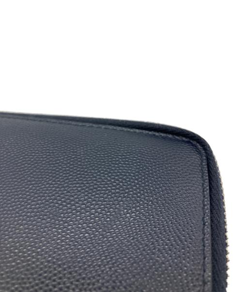 Saint Laurent Paris（サンローランパリ）Saint Laurent Paris (サンローランパリ) 長財布 ネイビーの古着・服飾アイテム