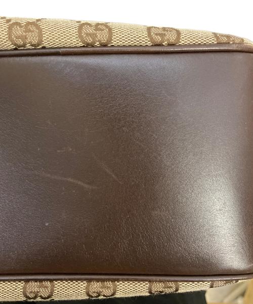 GUCCI（グッチ）GUCCI (グッチ) ハンドバッグ GG ブラウン×ベージュの古着・服飾アイテム