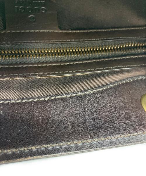 GUCCI（グッチ）GUCCI (グッチ) ハンドバッグ GG ブラウン×ベージュの古着・服飾アイテム