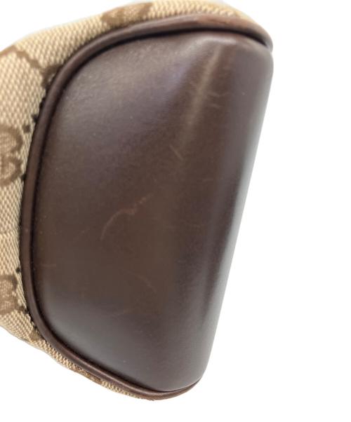 GUCCI（グッチ）GUCCI (グッチ) ハンドバッグ GG ブラウン×ベージュの古着・服飾アイテム