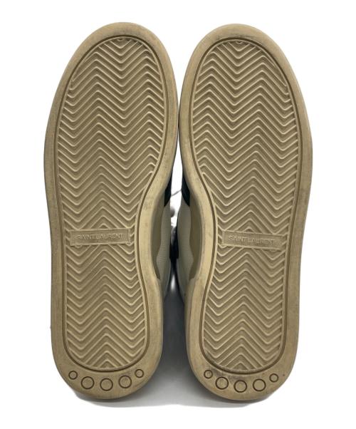 Saint Laurent Paris（サンローランパリ）Saint Laurent Paris (サンローランパリ) ハイカットスニーカー ブラック×ホワイト サイズ:38の古着・服飾アイテム