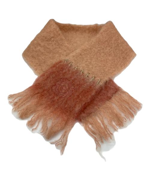 LOEWE（ロエベ）LOEWE (ロエベ) マフラー アナグラム ピンクの古着・服飾アイテム