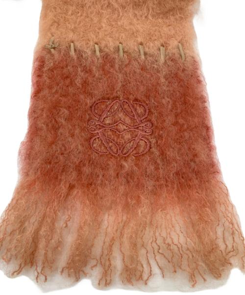 LOEWE（ロエベ）LOEWE (ロエベ) マフラー アナグラム ピンクの古着・服飾アイテム