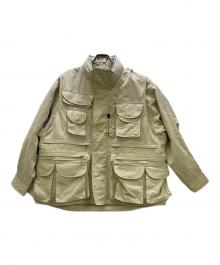DAIWA PIER39（ダイワ ピア39）の古着「フィッシングジャケット TECH2WAYPERFECTFISHINGJACKET」｜アイボリー