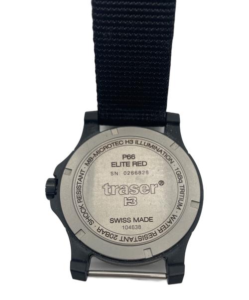 traser（トレーサー）TRASER (トレーサー) ミリタリーウォッチ ブラックの古着・服飾アイテム