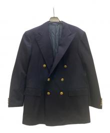 POLO RALPH LAUREN（ポロ・ラルフローレン）の古着「金釦ダブルジャケット」｜ネイビー