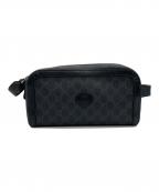 GUCCIグッチ）の古着「セカンドバッグ GGスプリームバッグ」｜ブラック