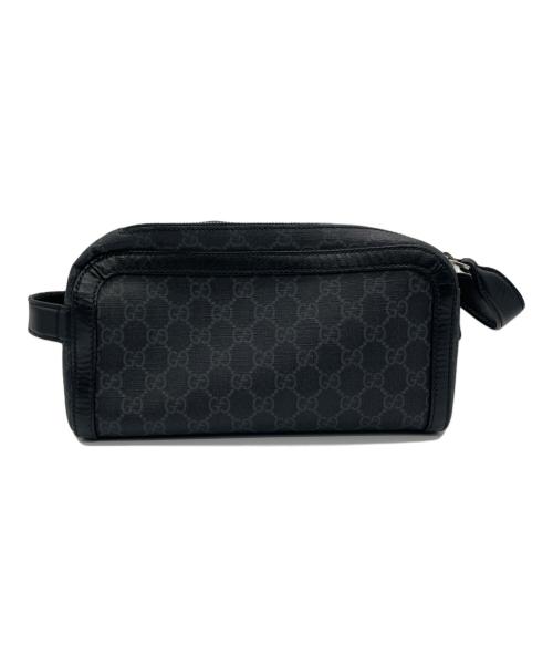 GUCCI（グッチ）GUCCI (グッチ) セカンドバッグ 	GGスプリームバッグ ブラックの古着・服飾アイテム