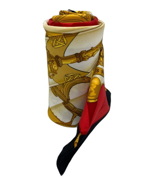 HERMES（エルメス）HERMES (エルメス) シルクスカーフ シルクの太陽 ブラックの古着・服飾アイテム