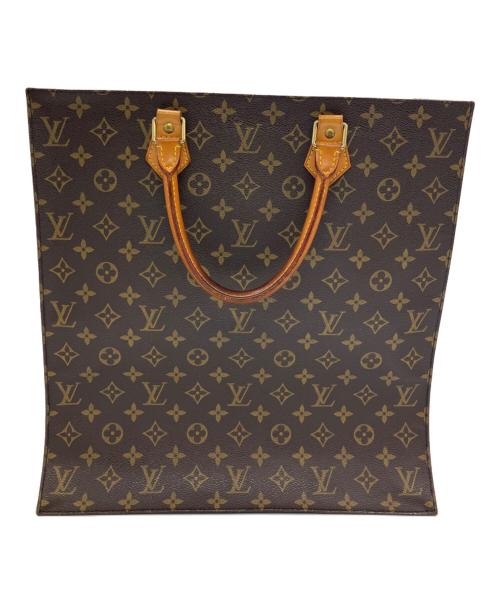 LOUIS VUITTON（ルイ ヴィトン）LOUIS VUITTON (ルイ ヴィトン) トートバッグ モノグラム サックプラ ブラウンの古着・服飾アイテム