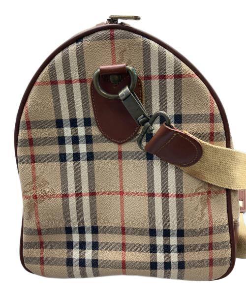 Burberry's（バーバリー）Burberry's (バーバリーズ) ボストンバッグ ベージュの古着・服飾アイテム