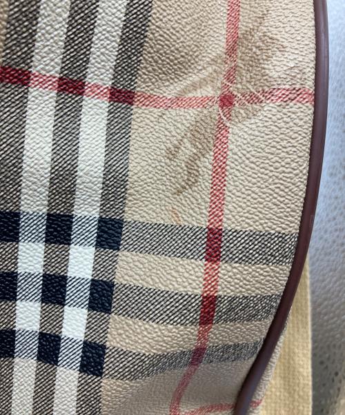 Burberry's（バーバリー）Burberry's (バーバリーズ) ボストンバッグ ベージュの古着・服飾アイテム
