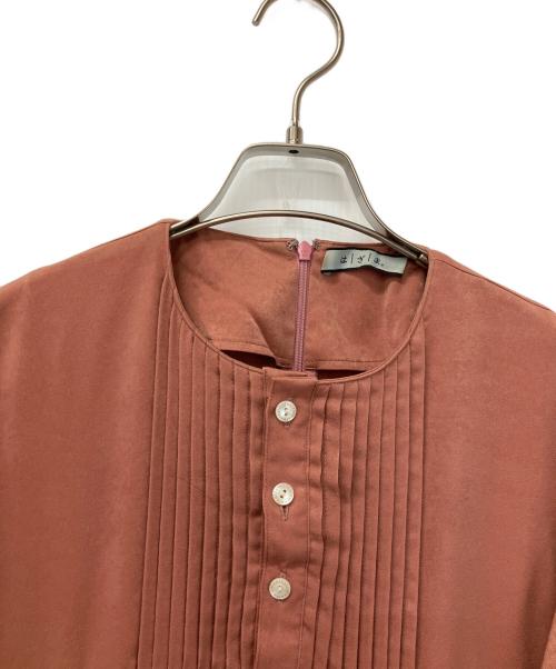 はざま。（ハザマ）はざま。 (ハザマ) 長袖ワンピース ピンク サイズ:Sの古着・服飾アイテム