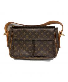 LOUIS VUITTON（ルイ ヴィトン）の古着「ショルダーバッグ モノグラム ヴィバシテGM」｜ブラウン