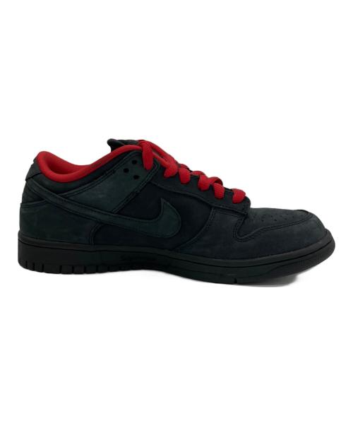NIKE SB（ナイキエスビー）NIKE SB (ナイキエスビー) Supreme (シュプリーム) スニーカー ブラック×レッド サイズ:27の古着・服飾アイテム