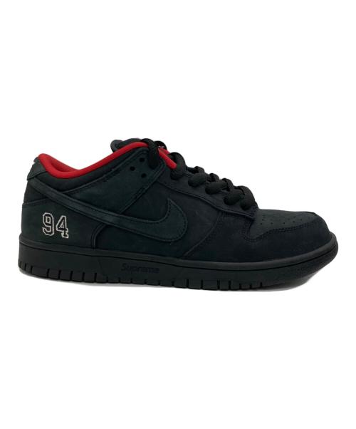 NIKE SB（ナイキエスビー）NIKE SB (ナイキエスビー) Supreme (シュプリーム) スニーカー ブラック×レッド サイズ:27の古着・服飾アイテム