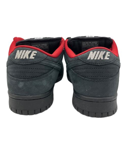 NIKE SB（ナイキエスビー）NIKE SB (ナイキエスビー) Supreme (シュプリーム) スニーカー ブラック×レッド サイズ:27の古着・服飾アイテム