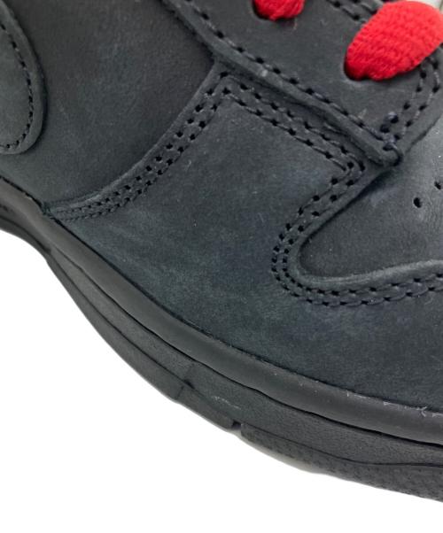 NIKE SB（ナイキエスビー）NIKE SB (ナイキエスビー) Supreme (シュプリーム) スニーカー ブラック×レッド サイズ:27の古着・服飾アイテム