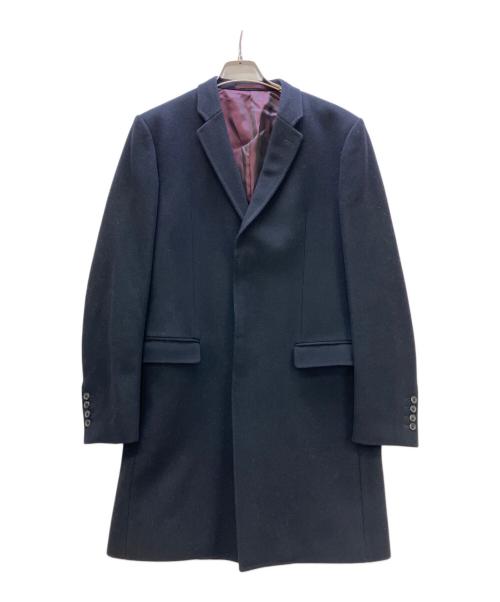 LAD MUSICIAN（ラッドミュージシャン）LAD MUSICIAN (ラッドミュージシャン) チェスターコート ブラック サイズ:46の古着・服飾アイテム