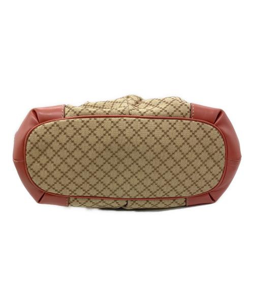 GUCCI（グッチ）GUCCI (グッチ) 2WAYバッグ ベージュ×ピンクの古着・服飾アイテム