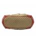 中古・古着 GUCCI (グッチ) 2WAYバッグ ベージュ×ピンク：30000円