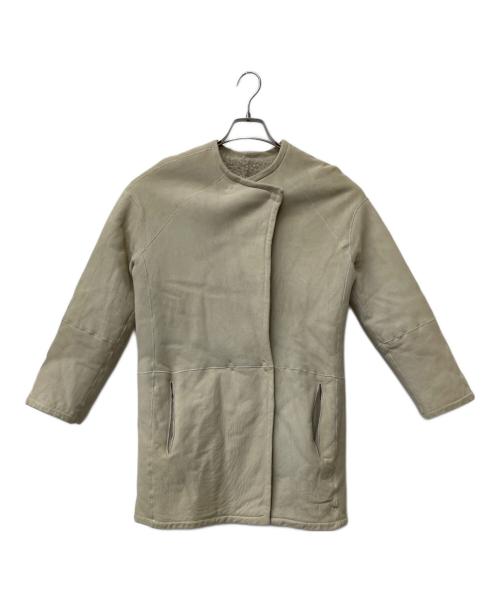 GUSHLOW&COLE（ガシュロウ＆コール）GUSHLOW&COLE (ガシュロウ＆コール) ムートンハーフコート ベージュ サイズ:XSの古着・服飾アイテム