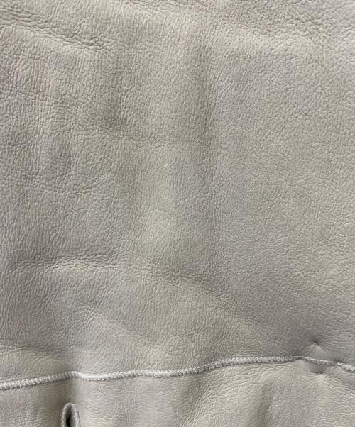 GUSHLOW&COLE（ガシュロウ＆コール）GUSHLOW&COLE (ガシュロウ＆コール) ムートンハーフコート ベージュ サイズ:XSの古着・服飾アイテム