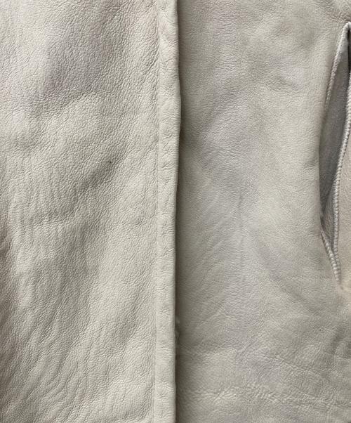 GUSHLOW&COLE（ガシュロウ＆コール）GUSHLOW&COLE (ガシュロウ＆コール) ムートンハーフコート ベージュ サイズ:XSの古着・服飾アイテム