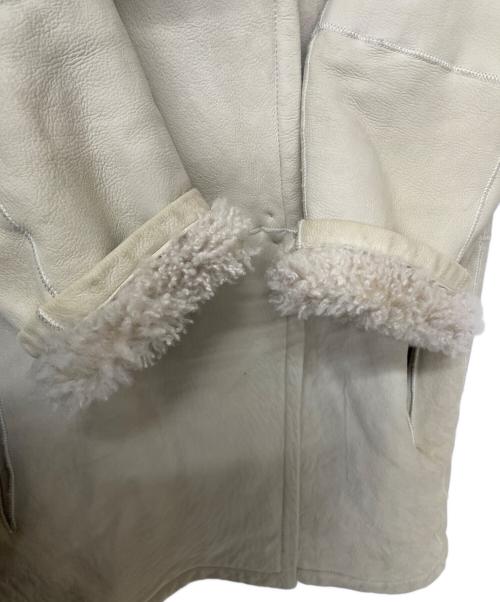 GUSHLOW&COLE（ガシュロウ＆コール）GUSHLOW&COLE (ガシュロウ＆コール) ムートンハーフコート ベージュ サイズ:XSの古着・服飾アイテム