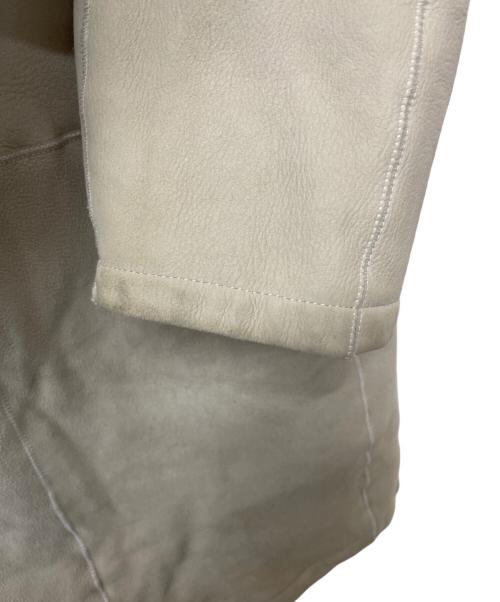 GUSHLOW&COLE（ガシュロウ＆コール）GUSHLOW&COLE (ガシュロウ＆コール) ムートンハーフコート ベージュ サイズ:XSの古着・服飾アイテム