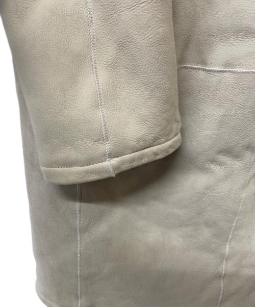 GUSHLOW&COLE（ガシュロウ＆コール）GUSHLOW&COLE (ガシュロウ＆コール) ムートンハーフコート ベージュ サイズ:XSの古着・服飾アイテム