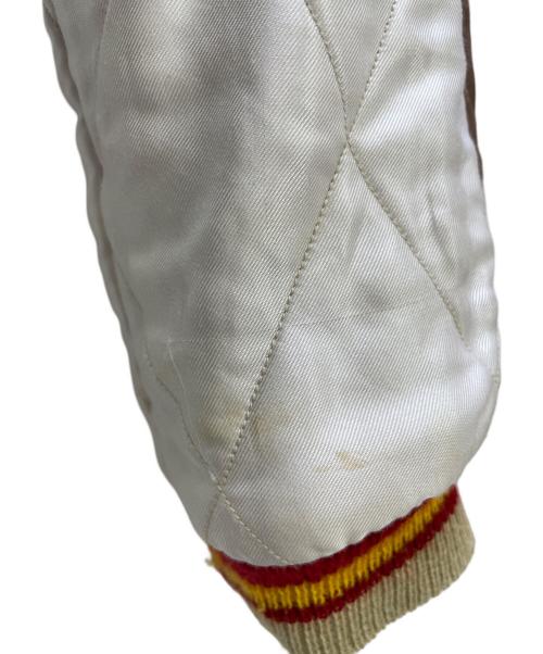 東洋エンタープライズ（トウヨウエンタープライズ）東洋エンタープライズ (トウヨウエンタープライズ) リバーシブルスカジャン ベージュ×ネイビー サイズ:Mの古着・服飾アイテム