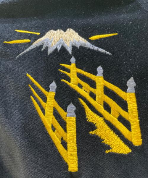 東洋エンタープライズ（トウヨウエンタープライズ）東洋エンタープライズ (トウヨウエンタープライズ) リバーシブルスカジャン ベージュ×ネイビー サイズ:Mの古着・服飾アイテム