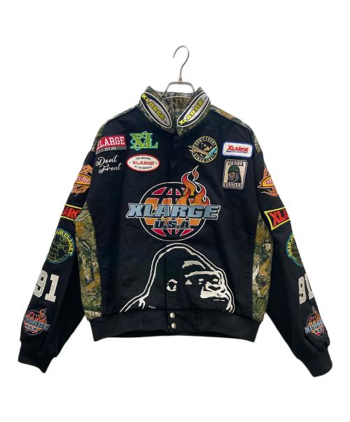 X-LARGE（エクストララージ）X-LARGE (エクストララージ) ジップアップジャケット ブラック サイズ:Sの古着・服飾アイテム