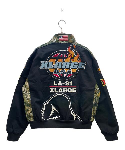 X-LARGE（エクストララージ）X-LARGE (エクストララージ) ジップアップジャケット ブラック サイズ:Sの古着・服飾アイテム