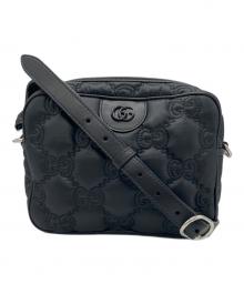 GUCCI（グッチ）の古着「ナイロンショルダーバッグ」｜ブラック