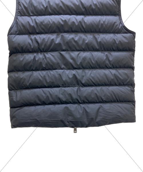 MONCLER（モンクレール）MONCLER (モンクレール) ダウンベスト ブラックの古着・服飾アイテム