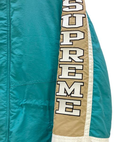 SUPREME（シュプリーム）SUPREME (シュプリーム) 18FW SLEEVE LOGO SIDELINE PARKA ブルー サイズ:Mの古着・服飾アイテム