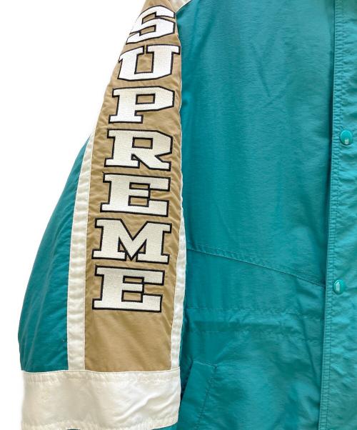 SUPREME（シュプリーム）SUPREME (シュプリーム) 18FW SLEEVE LOGO SIDELINE PARKA ブルー サイズ:Mの古着・服飾アイテム