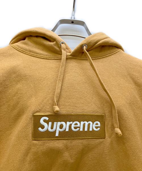 SUPREME（シュプリーム）SUPREME (シュプリーム) 21FW Box Logo Hooded Sweatshirt  マスタード サイズ:Lの古着・服飾アイテム