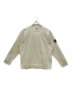 STONE ISLANDストーンアイランド）の古着「長袖カットソー HEAVY COTTON JERSEY GARMENT DYED」｜ホワイト