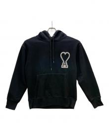 AMI Alexandre Mattiussi（アミアレクサンドルマテュッシ）の古着「パーカー」｜ブラック