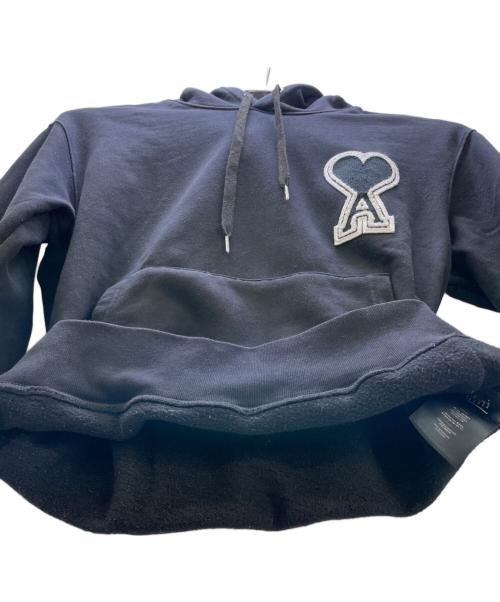 AMI Alexandre Mattiussi（アミアレクサンドルマテュッシ）AMI Alexandre Mattiussi (アミアレクサンドルマテュッシ) パーカー ブラック サイズ:Sの古着・服飾アイテム