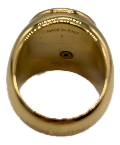 LOUIS VUITTON（ルイ ヴィトン）LOUIS VUITTON (ルイ ヴィトン) リング バーグ・ルイーズ ゴールド サイズ:16号の古着・服飾アイテム