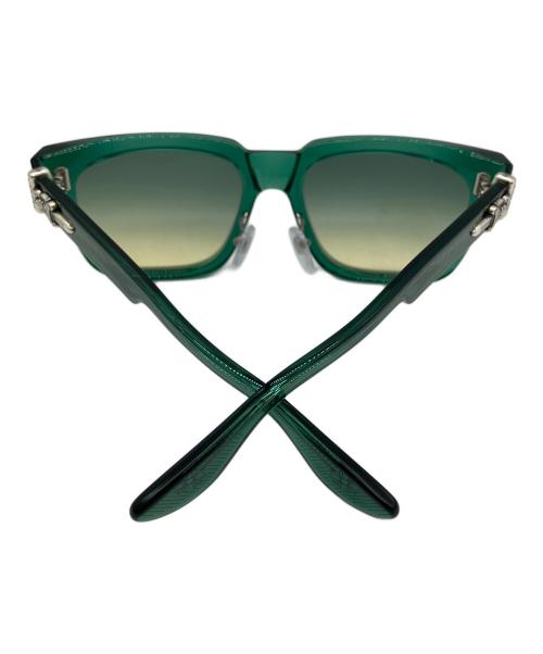 CHROME HEARTS（クロムハーツ）CHROME HEARTS (クロムハーツ) クリアサングラス グリーン サイズ:56□19の古着・服飾アイテム