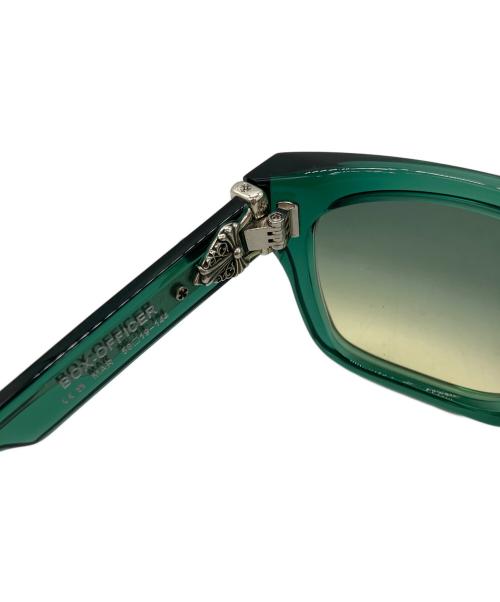 CHROME HEARTS（クロムハーツ）CHROME HEARTS (クロムハーツ) クリアサングラス グリーン サイズ:56□19の古着・服飾アイテム