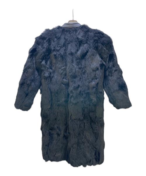 TOGA PULLA（トーガ プルラ）TOGA PULLA (トーガ プルラ) ラビットファーコート ブラック サイズ:Mの古着・服飾アイテム