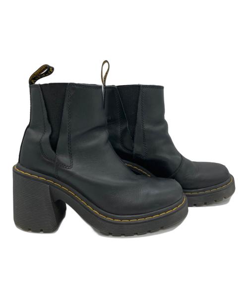 Dr.Martens（ドクターマーチン）Dr.Martens (ドクターマーチン) サイドゴアブーツ スペンス ブラック センダル ブラック サイズ:UK6の古着・服飾アイテム